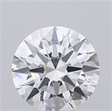 Lab Grown Diamond 5.55 Carats, Round with Ideal Cut, E Color, VVS1 Clarity and Certified by IGI