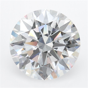 Picture of Lab Grown Diamond 3.01 Carats, Round with Ideal Cut, D Color, VVS1 Clarity and Certified by IGI