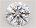 Del inventario de diamantes de laboratorio, 3.72 quilates, Redondo , Color E, claridad VS1 y certificado IGI