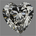 Natural Diamond 0.31 Carats, Heart with  Cut, E Color, I2 Clarity and Certified by GIA