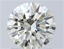 Natural Diamond 1.14 Carats, Round with Excellent Cut, J Color, VS2 Clarity and Certified by IGI