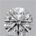 Natural Diamond 0.80 Carats, Round with Excellent Cut, F Color, SI2 Clarity and Certified by GIA