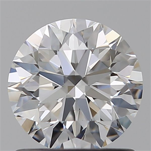 Picture of Lab Grown Diamond 0.96 Carats, Round with Excellent Cut, D Color, VVS2 Clarity and Certified by IGI