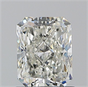 Natural Diamond 1.21 Carats, Radiant with  Cut, I Color, VS1 Clarity and Certified by GIA
