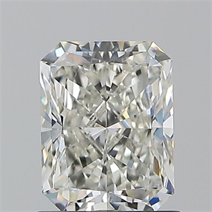 Picture of Natural Diamond 1.21 Carats, Radiant with  Cut, I Color, VS1 Clarity and Certified by GIA