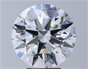 Natural Diamond 5.01 Carats, Round with Excellent Cut, D Color, VVS1 Clarity and Certified by GIA