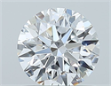 Diamante Natural 0.74 quilates, Redondo , Color D, claridad VVS2 y certificado GIA