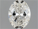 Diamante Natural 0.50 quilates, Ovalado , Color G, claridad SI1 y certificado GIA
