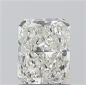 Diamante Natural 1.01 quilates, Radiante , Color H, claridad SI1 y certificado GIA