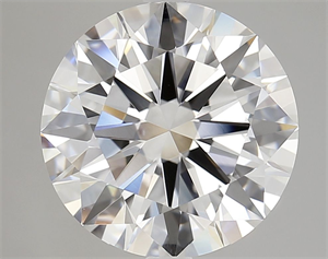 Picture of Lab Grown Diamond 6.02 Carats, Round with Excellent Cut, E Color, VVS2 Clarity and Certified by IGI