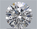 Diamante Natural 0.96 quilates, Redondo , Color D, claridad IF y certificado GIA