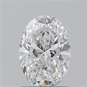 Picture of Natural Diamond 1.02 Carats, Oval with  Cut, D Color, VS2 Clarity and Certified by GIA