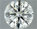 Diamante Natural 0.70 quilates, Redondo , Color K, claridad VVS1 y certificado IGI