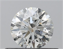 Natural Diamond 0.41 Carats, Round with Excellent Cut, H Color, VS2 Clarity and Certified by IGI