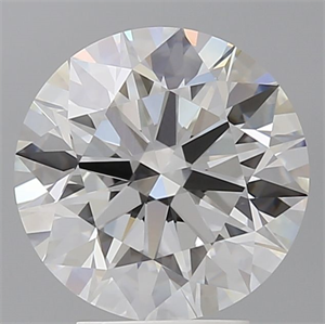 Picture of Lab Grown Diamond 4.05 Carats, Round with Ideal Cut, E Color, VVS1 Clarity and Certified by IGI