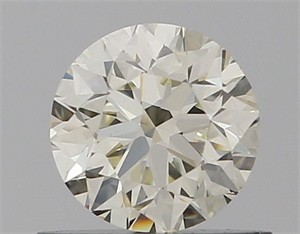 Picture of Natural Diamond 0.55 Carats, Round with Excellent Cut, J Color, VVS2 Clarity and Certified by IGI