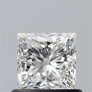 Foto Diamante Natural 0.71 quilates, Princesa , Color H, claridad VS1 y certificado GIA de
