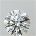 Lab Grown Diamond 3.10 Carats, Round with Ideal Cut, F Color, VVS2 Clarity and Certified by IGI