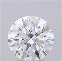 Lab Grown Diamond 3.16 Carats, Round with Ideal Cut, E Color, VVS2 Clarity and Certified by IGI