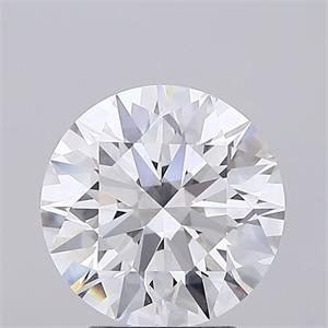 Picture of Lab Grown Diamond 3.16 Carats, Round with Ideal Cut, E Color, VVS2 Clarity and Certified by IGI