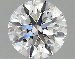 Picture of Lab Grown Diamond 1.47 Carats, Round with Excellent Cut, E Color, VS2 Clarity and Certified by IGI