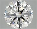 Del inventario de diamantes de laboratorio, 3.71 quilates, Redondo , Color G, claridad VS1 y certificado IGI
