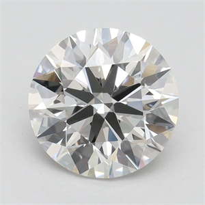 Picture of Lab Grown Diamond 2.54 Carats, Round with Excellent Cut, G Color, VS1 Clarity and Certified by IGI