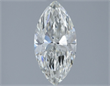Natural Diamond 1.50 Carats, Marquise with  Cut, J Color, SI1 Clarity and Certified by GIA