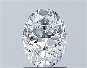 Foto Diamante Natural 1.00 quilates, Ovalado , Color D, claridad VS2 y certificado GIA de