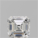 Natural Diamond 1.01 Carats, Asscher with  Cut, G Color, VVS2 Clarity and Certified by GIA