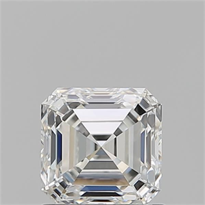 Picture of Natural Diamond 1.01 Carats, Asscher with  Cut, G Color, VVS2 Clarity and Certified by GIA