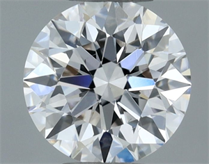 Picture of Natural Diamond 0.50 Carats, Round with Excellent Cut, H Color, VS1 Clarity and Certified by IGI