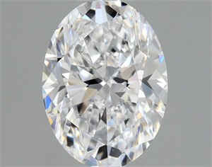 Foto Diamante Natural 0.50 quilates, Ovalado , Color D, claridad VS2 y certificado GIA de