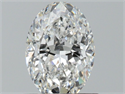 Diamante Natural 0.76 quilates, Ovalado , Color F, claridad VS1 y certificado GIA