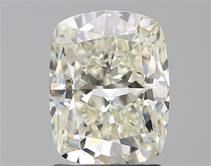 Foto Diamante Natural 2.01 quilates, Del cojín , Color L, claridad VS1 y certificado GIA de