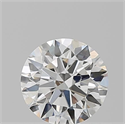 Diamante Natural 0.50 quilates, Redondo , Color H, claridad SI1 y certificado GIA