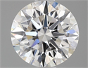 Del inventario de diamantes de laboratorio, 1.03 quilates, Redondo , Color D, claridad VVS2 y certificado IGI