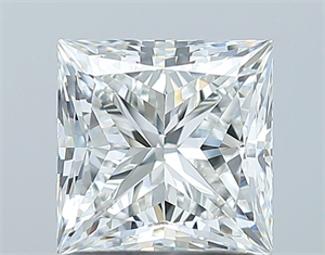 Foto Diamante Natural 1.50 quilates, Princesa , Color G, claridad VS1 y certificado GIA de