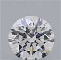 Natural Diamond 0.40 Carats, Round with Excellent Cut, E Color, SI1 Clarity and Certified by GIA