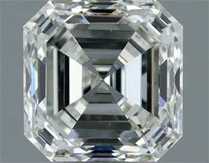 Picture of Natural Diamond 1.00 Carats, Asscher with  Cut, I Color, VS1 Clarity and Certified by IGI