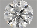 Diamante Natural 1.07 quilates, Redondo , Color G, claridad SI2 y certificado HRD