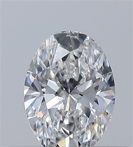 Picture of Natural Diamond 0.30 Carats, Oval with  Cut, F Color, VS2 Clarity and Certified by GIA