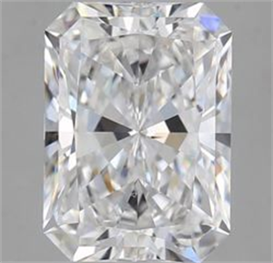Picture of Natural Diamond 3.02 Carats, Radiant with  Cut, E Color, SI1 Clarity and Certified by GIA