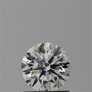 Picture of Natural Diamond 0.73 Carats, Round with Excellent Cut, G Color, IF Clarity and Certified by GIA