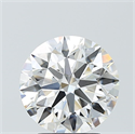 Lab Grown Diamond 3.02 Carats, Round with Excellent Cut, F Color, VVS2 Clarity and Certified by IGI