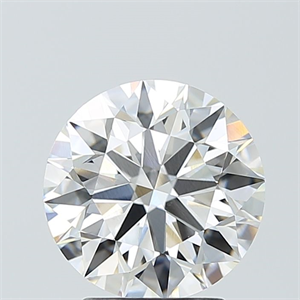 Picture of Lab Grown Diamond 3.02 Carats, Round with Excellent Cut, F Color, VVS2 Clarity and Certified by IGI
