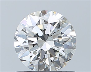 Picture of Natural Diamond 0.71 Carats, Round with Excellent Cut, G Color, VVS2 Clarity and Certified by GIA