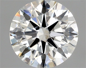 Picture of Natural Diamond 0.60 Carats, Round with Excellent Cut, I Color, SI1 Clarity and Certified by GIA