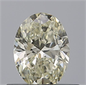 Diamante Natural 0.40 quilates, Ovalado , Color K, claridad VVS1 y certificado IGI