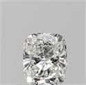Natural Diamond 0.50 Carats, Cushion with  Cut, G Color, VS2 Clarity and Certified by GIA
